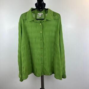 Notations Green Blouse